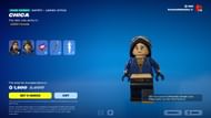 The Chica skin in Fortnite will be listed until November 28, 2024 (Image via Epic Games)